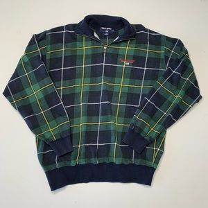 90s Vintage Polo Sport Quarter ZIP Sweatshirt